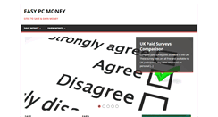 Desktop Screenshot of easypcmoney.co.uk